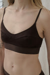 BASERANGE SOFT soft series collection bamboo fiber bamboo cotton bra underwear without steel ring France BAS-BRSO-BL-000-TACTILE
